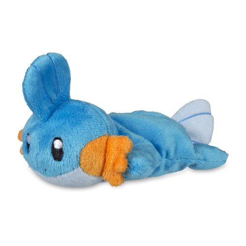 포켓몬 Pokemon Center Original (6-Inch) Stuffed Poke Plush Doll Beanbag Kuttari Cutie Mudkip (Mizugorou)