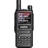 Radtel RT-470 10 Watt Long Range Multi-Band Radio 144-148/420-450/1.25M 2600mAh USB-C Battery, 256CH AM Aircraft Band Handheld Walkie Talkie One Key Frequency Match NOAA FM Radio Receive