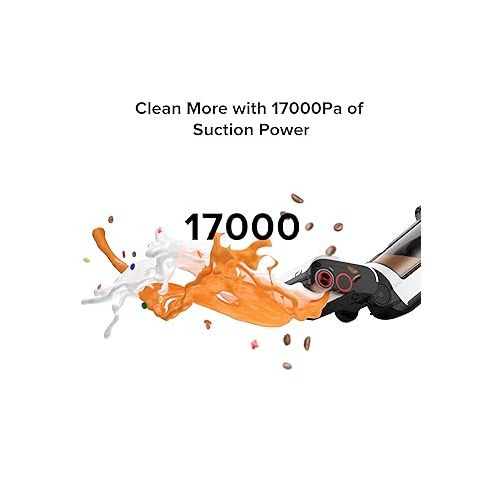  roborock Dyad Pro Wet and Dry Vacuum Cleaner with 17000Pa Intense Power Suction, Vanquish Wet and Dry Messes with DyadPower, Self-Cleaning & Drying System, Auto Cleaning Solution Dispenser