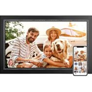 Digital Picture Frame 15.6 Inch WiFi Smart Digital Photo Frame 32GB Memory, Electronic Picture Frame IPS HD Touch Screen, Wall Mountable, Auto-Rotate Share Photos and Videos Instantly