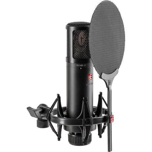  sE Electronics sE2300 Studio Condenser Microphone with Switchable Polar Patterns and Isolation Pack