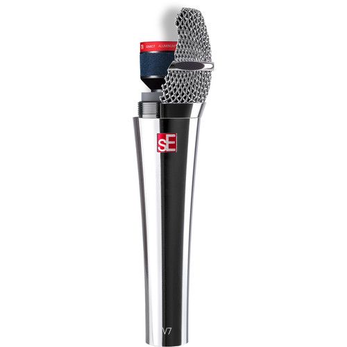  sE Electronics V7 Handheld Supercardioid Dynamic Microphone (Chrome)