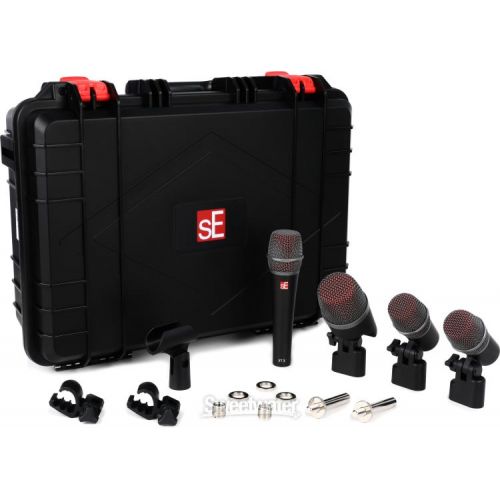  sE Electronics V Pack Venue Drum Microphone Package