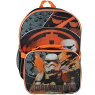 Star Wars 16 Storm Trooper Backpack with Lunch Box Bag Kit