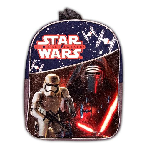 스타워즈 Star Wars Toddler Preschool Backpack Set - Bundle Includes 11 Inch Star Wars Mini Backpack and Stickers (Star Wars School Supplies)
