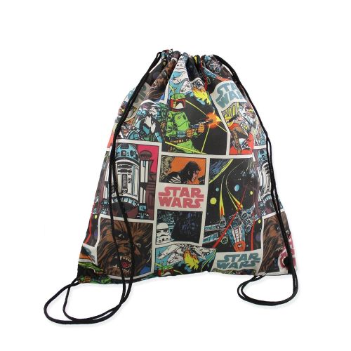 스타워즈 Star Wars 5 piece Backpack and Snack Bag Set (One Size, Black/Multi)