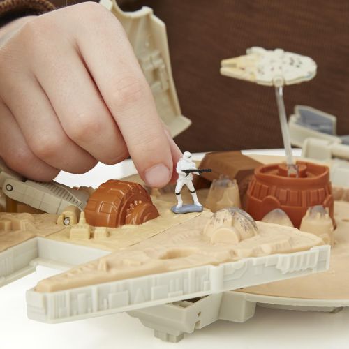 스타워즈 Star Wars The Force Awakens Micro Machines Millennium Falcon Playset