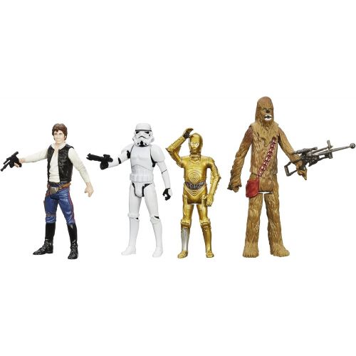 스타워즈 Star Wars STAR WARS Digital Release Commemorative Collection Box Set - Episode 4 A New Hope - Han Solo, Chewbacca, C-3PO, Stormtrooper (pack of four 3.75 inch action figures)