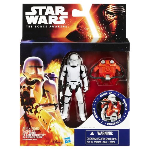 스타워즈 Star Wars The Force Awakens 3.75-Figure Space Mission Armor First Order Flametrooper