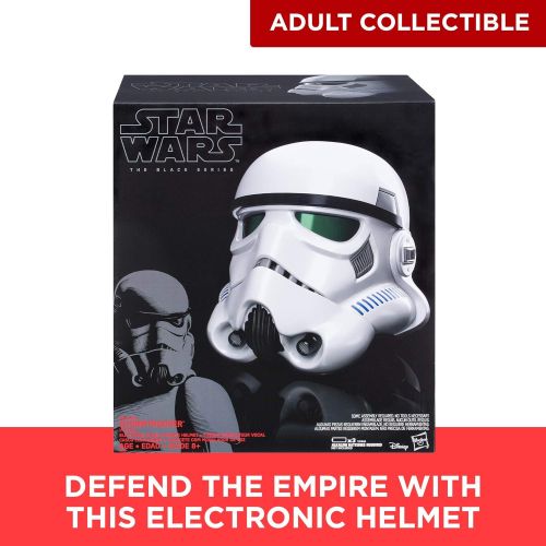 스타워즈 Star Wars The Black Series Rogue One: A Star Wars Story Imperial Stormtrooper Electronic Voice Changer Helmet (Star Wars Roleplay) (Amazon Exclusive)