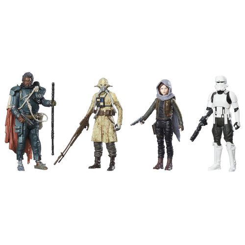스타워즈 Star Wars: Rogue One Jedha Revolt Action Figure 4-Pack