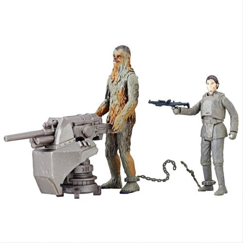 스타워즈 Star Wars Chewbacca (Mimban) and Han Solo (Mimban) - Force Link 2.0 Action Figures