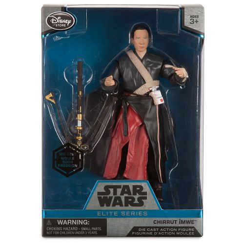 스타워즈 Star Wars Chirrut Imwe Elite Series Die Cast Action Figure - 6.5 Inches - Rogue One: A Star Wars Story