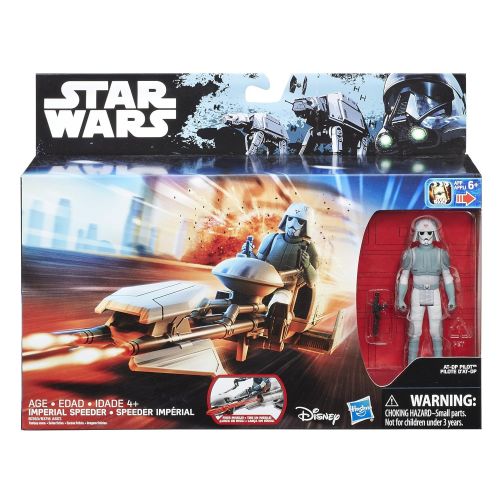 스타워즈 Star Wars Rebels AT-DP Pilot and Imperial Speeder