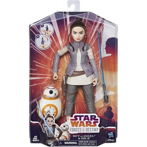 스타워즈 Star Wars Forces of Destiny Rey of Jakku and BB-8 Adventure Set