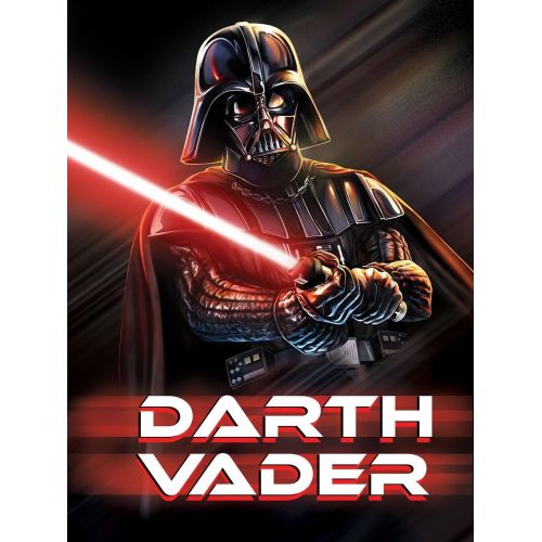 스타워즈 Disney Star Wars Darthe Vader Plush Throw Blanket - 60 x 80 Twin Size