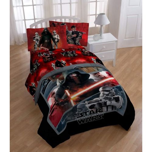 스타워즈 Star Wars Episode 7 Twin Comforter and Sheet Set