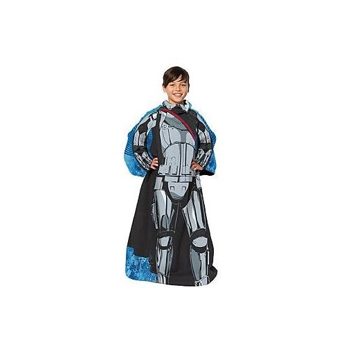 스타워즈 Disney Lucas Films Star Wars The Force Awakens Troop Captain Phasma Youth Comfy Throw with Sleeves, 48 by 48