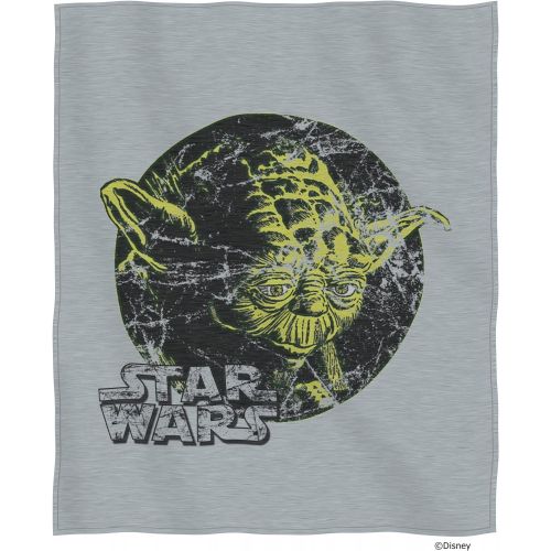 스타워즈 Disneys Star Wars, At Peace Sweatshirt Throw Blanket, 50 x 60, Multi Color
