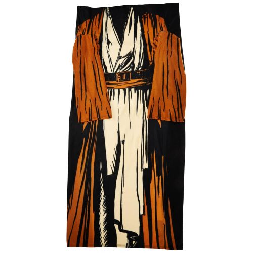 스타워즈 Disneys Star Wars, Jedi Knight Adult Comfy Throw Blanket with Sleeves, 48 x 71, Multi Color