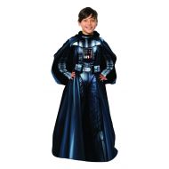 Disneys Star Wars, Being Darth Vader Youth Comfy Throw Blanket with Sleeves, 48 x 48, Multi Color