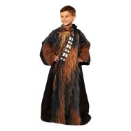 Disneys Star Wars, Being Chewbacca Youth Fleece Comfy Throw Blanket with Sleeves, 48 x 48, Multi Color