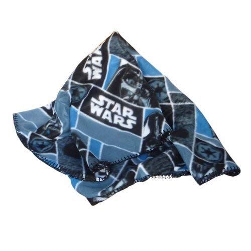 스타워즈 Disneys Star Wars, Big Mask Darth Vader Pillow and Fleece Throw Blanket in Pocket Set, 40 x 50, Multi Color
