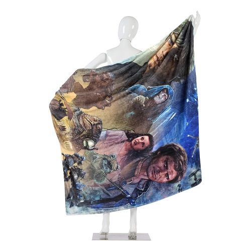 스타워즈 Disneys Star Wars, Return of the Jedi Silk Touch Throw Blanket, 50 x 60, Multi Color