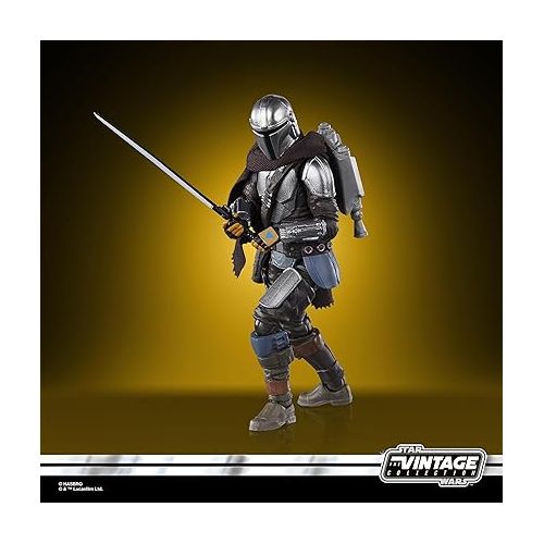 스타워즈 STAR WARS The Vintage Collection The Mandalorian (Mines of Mandalore), The Mandalorian 3.75-Inch Collectible Action Figure