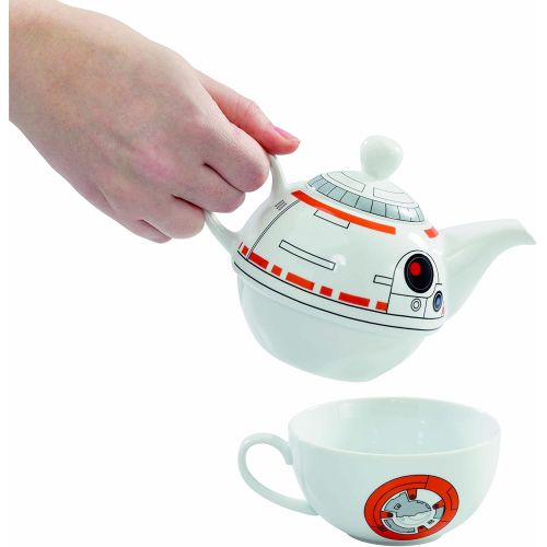 스타워즈 Star Wars BB-8 Teekanne + Tasse Teekanne orange/weiss
