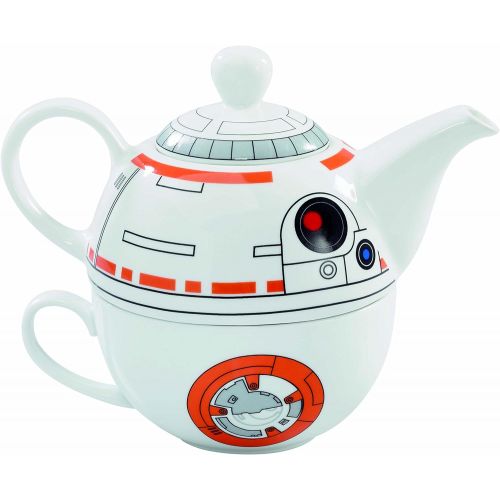 스타워즈 Star Wars BB-8 Teekanne + Tasse Teekanne orange/weiss