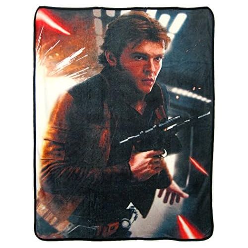 스타워즈 Star Wars Micro Raschel Throw Blanket, 46 x 60 Inches, Dodge