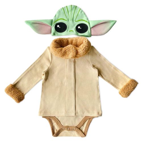스타워즈 Star Wars The Child Costume Bodysuit for Baby ? The Mandalorian, Size 0 3 Months