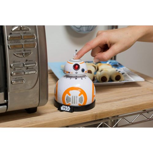 스타워즈 [아마존베스트]Star Wars Ep Vii: Kitchen Timer: Bb8 (Light and Sound) White