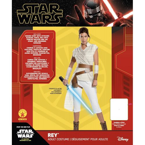 스타워즈 할로윈 용품Rubies Star Wars: The Rise of Skywalker Adult Deluxe Rey Costume