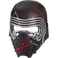 할로윈 용품STAR WARS: The Rise of Skywalker Supreme Leader Kylo Ren Force Rage Electronic Mask for Kids Role-Play & Costume Dress Up, Brown