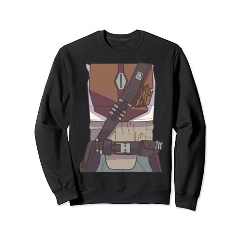 스타워즈 할로윈 용품Star Wars The Mandalorian Costume Halloween Sweatshirt