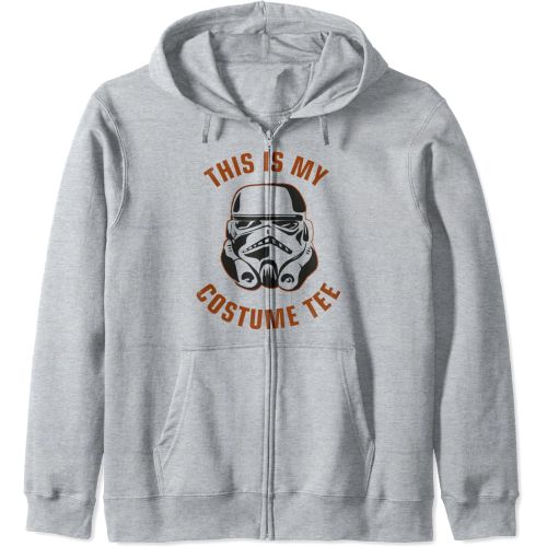 스타워즈 할로윈 용품Star Wars Stormtrooper This Is My Costume Halloween Zip Hoodie