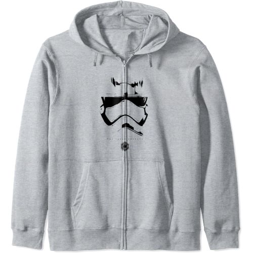 스타워즈 할로윈 용품Star Wars Captain Phasma Big Face Costume Halloween Zip Hoodie