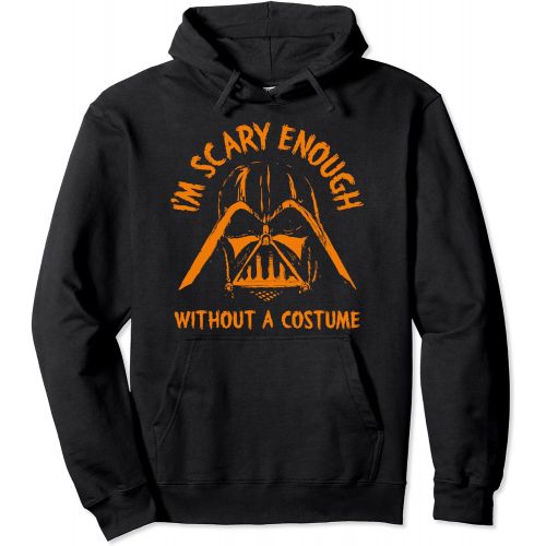 스타워즈 할로윈 용품Star Wars Darth Vader Scary Enough With No Costume Halloween Pullover Hoodie