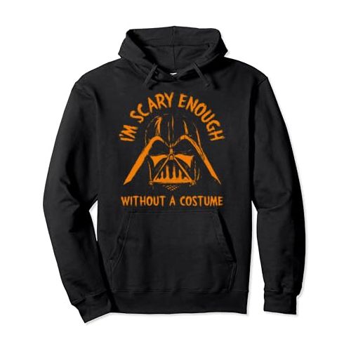 스타워즈 할로윈 용품Star Wars Darth Vader Scary Enough With No Costume Halloween Pullover Hoodie