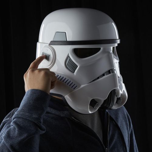 스타워즈 Star Wars The Black Series Imperial Stormtrooper Electronic Voice Changer Helmet, Collector Item, Ages 8 and up (Amazon Exclusive)