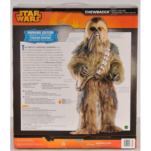 스타워즈 Star+Wars Rubies Star Wars Collector Supreme Edition Episode III Chewbacca Costume