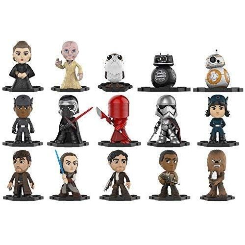 스타워즈 Funko Mystery Minis - Star Wars The Last Jedi Blind Miniature Figure - Display Case of 12 Sealed Individual Boxes