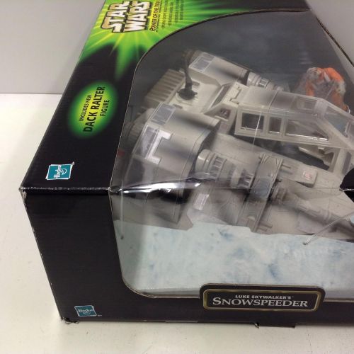 스타워즈 Star Wars Power of the Jedi Luke Skywalkers Snowspeeder with Dack Ralter