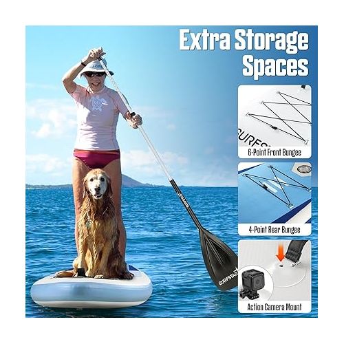  Surfstar Inflatable Paddle Board with Welding Technology, 34