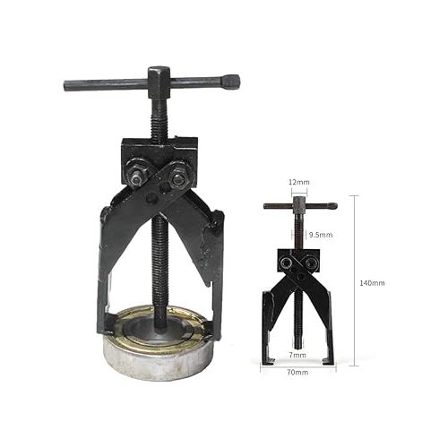  2 Jaws Cross-Legged Gear Bearing Puller Extractor Tool Up to 90mm