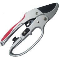 szdealhola 8-inch Ratchet Bypass Pruning Shears Hand Pruner Labour Saving Garden Tool Tree Trimmer