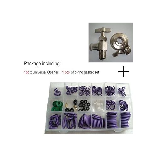  R134a R22 Air Conditioning A/C O-Rings Can Tap Gaskets Assortment Set Kit