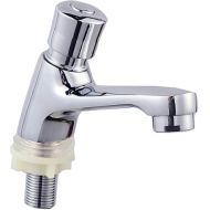 Time Delay Single Hole Bathroom Time-lapse Water Sink Tap Brass Mixer Faucet Pressing type